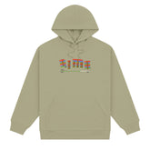 Dime Rar Hoodie Heather Army Green