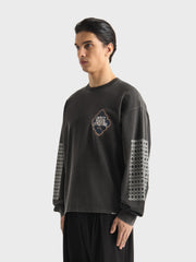 Don't Waste Culture Himariyu Longsleeve | Washed Black