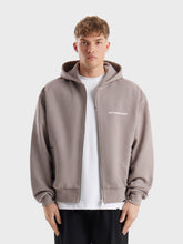 Don't Waste Culture Ale Zip Hoodie | Warm Grey