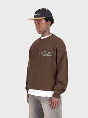 Don't Waste Culture Anira Crewneck Sweater | Brown
