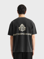 Don't Waste Culture Azemari T-Shirt | Washed Black