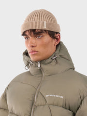 Don't Waste Culture Fisherman Beanie | Light Biscuit