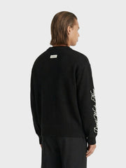 Don't Waste Culture Ionora Knitted Sweater | Black
