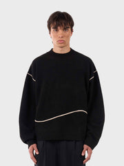 Don't Waste Culture Tatu Knitted Sweater | Black