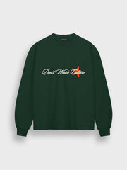 Don't Waste Culture Unisa Longsleeve | Green