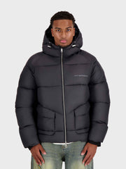 Don't Waste Culture Valida Puffer Jacket | Black