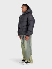 Don't Waste Culture Valida Puffer Jacket | Black
