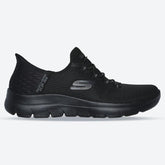 Women's Wide Fit Slip-ins Skechers 150123 Summits Diamond Dream Trainers