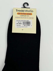 Mens Tredd Well 151-6064 Cotton Wide Fit Crew Socks