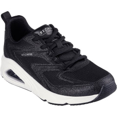 Women's Wide Fit Skechers 177411 Tres-Air Uno Glit Airy Trainers