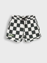 Grimey Bloodsucker Swimshorts | Black/White