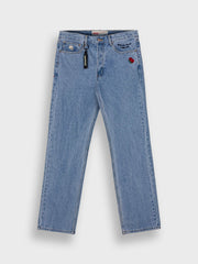 Grimey Planet Jeans | Washed Blue
