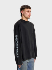 Horati Distressed Longsleeve | Black