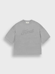Horati Slanted Classic T-Shirt | Grey