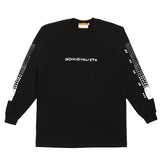 INDVLST Men Sketch Bar LS Tee Black STBLST-BLK
