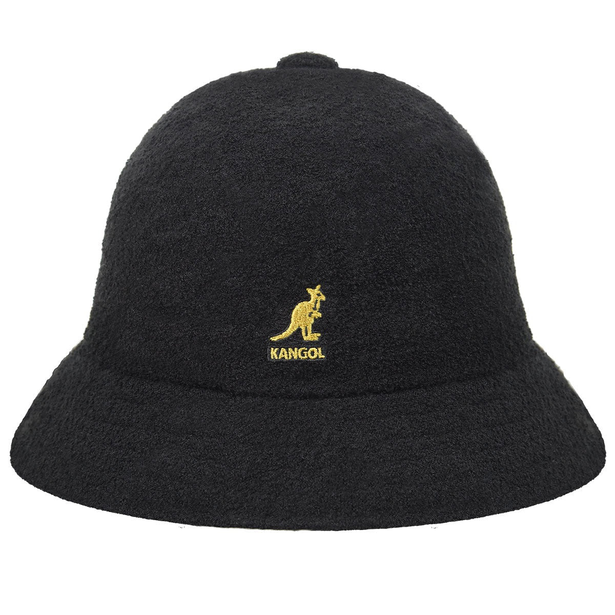 Kangol Bermuda Casual Hat Black Gold