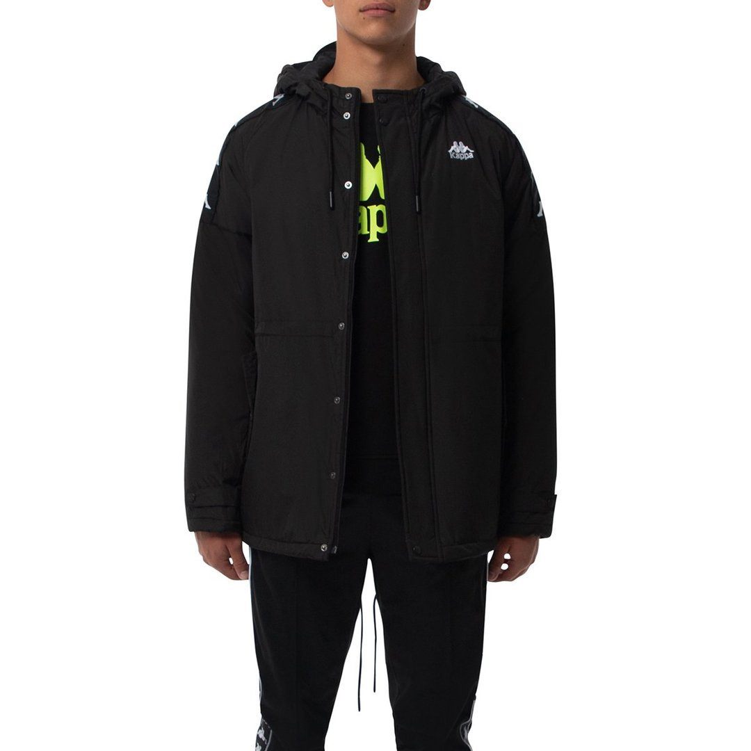 Kappa Authentic 222 Banda Marleta Jacket Black Men 3031QI0-918