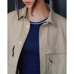 LAKH Breathable Western Field Shirt Khaki
