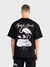 Le Monde Perdu Greater Flamingo T-Shirt | Black