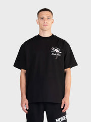 Le Monde Perdu Greater Flamingo T-Shirt | Black