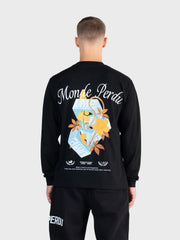 Le Monde Perdu LMP Rings Longsleeve T-Shirt | Black