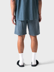 Lumi3re Fade Logo Shorts | Washed Grey