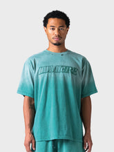 Lumi3re Fade Logo T-Shirt | Washed Green