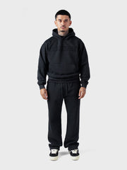 Lumi3re Logo Tracksuit | Washed Black