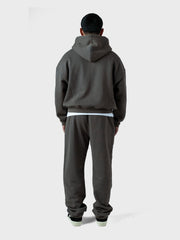 Lumi3re Logo Tracksuit | Washed Dark Grey