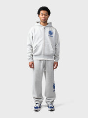 Lumi3re Republique Zipper Tracksuit | Grey