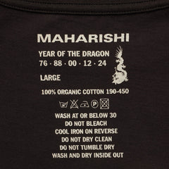 Maharishi Men Original Dragon T-Shirt Black