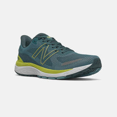 Women's Wide Fit New Balance MVYGOLY2 Vaygo Running Trainers - Green/Yellow