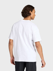New Balance Linear Graphic T-Shirt | White