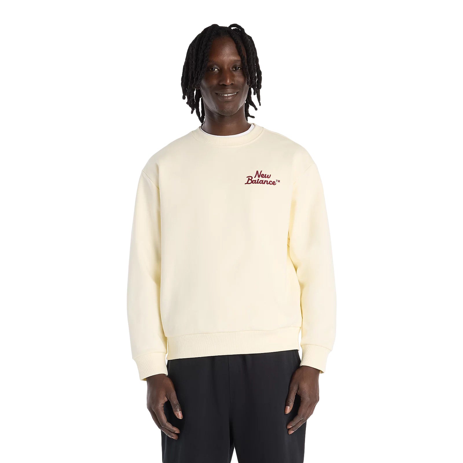 New Balance LNY Crew Sweatshirt Angora