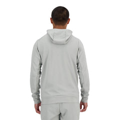 New Balance Men Tech Knit Hoodie Athletic Grey MT41139-AG