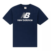 New Balance Men x Short Sleeve T-Shirt Made In USA Indigo MT21545-NGO