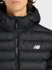 New Balance Sport Essentials Puffer Jacket | Black