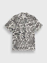 OAS Aerosol Viscose Shirt | White/Black
