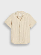 OAS Cuba Waffle Shirt | Ecru