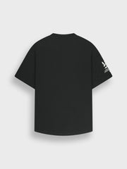 Off The Pitch Filigrain T-Shirt | Black