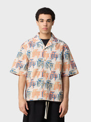Off The Pitch Fraktur Sol Shirt | Sand
