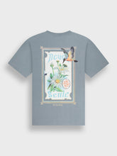 Off The Pitch Never Settle T-Shirt | Grey Blue