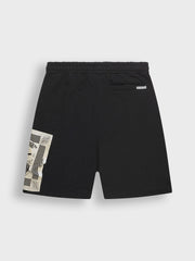 Off The Pitch Temple Shorts | Black