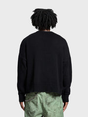 Reternity Art Is Everywhere Knitted Sweater | Black