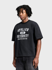 Reternity Atelier Emblem T-Shirt | Black