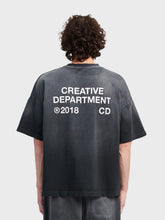 Reternity Creative Dept T-Shirt | Faded Black