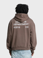 Reternity Creative Dept Zip Hoodie | Brown