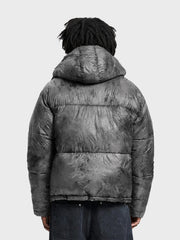 Reternity Wrinkled Puffer Jacket | Déliria Black
