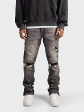 Rivero Button Jeans | Grey
