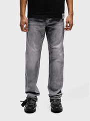 Rivero Granite Embossed Jeans | Grey